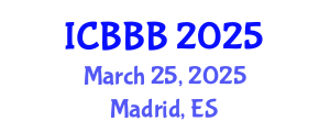 International Conference on Bioscience, Biotechnology, and Biochemistry (ICBBB) March 25, 2025 - Madrid, Spain