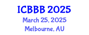 International Conference on Bioscience, Biotechnology, and Biochemistry (ICBBB) March 25, 2025 - Melbourne, Australia