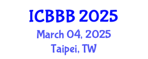 International Conference on Bioscience, Biotechnology, and Biochemistry (ICBBB) March 04, 2025 - Taipei, Taiwan