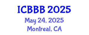 International Conference on Bioscience, Biotechnology, and Biochemistry (ICBBB) May 24, 2025 - Montreal, Canada