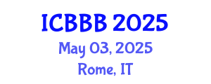 International Conference on Bioscience, Biotechnology, and Biochemistry (ICBBB) May 03, 2025 - Rome, Italy
