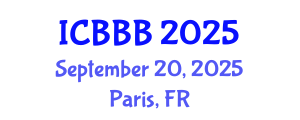 International Conference on Bioscience, Biotechnology, and Biochemistry (ICBBB) September 20, 2025 - Paris, France