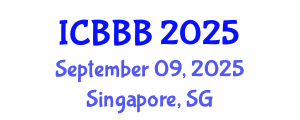 International Conference on Bioscience, Biotechnology, and Biochemistry (ICBBB) September 09, 2025 - Singapore, Singapore