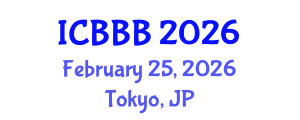 International Conference on Bioscience, Biotechnology, and Biochemistry (ICBBB) February 25, 2026 - Tokyo, Japan