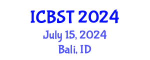 International Conference on BioSensing Technology (ICBST) July 15, 2024 - Bali, Indonesia