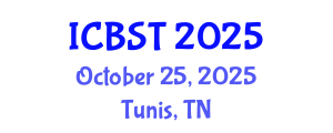 International Conference on BioSensing Technology (ICBST) October 25, 2025 - Tunis, Tunisia