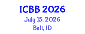 International Conference on Biosensors and Bioelectronics (ICBB) July 15, 2026 - Bali, Indonesia International Conference on Biosensors and Bioelectronics (ICBB) July 15, 2026 - Bali, Indonesia