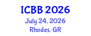 International Conference on Biosensors and Bioelectronics (ICBB) July 24, 2026 - Rhodes, Greece