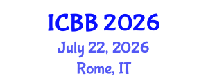International Conference on Biosensors and Bioelectronics (ICBB) July 22, 2026 - Rome, Italy