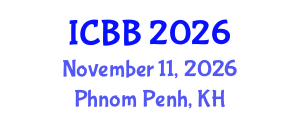 International Conference on Biosensors and Bioelectronics (ICBB) November 11, 2026 - Phnom Penh, Cambodia