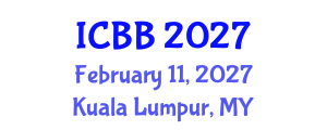 International Conference on Biosensors and Bioelectronics (ICBB) February 11, 2027 - Kuala Lumpur, Malaysia