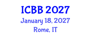 International Conference on Biosensors and Bioelectronics (ICBB) January 18, 2027 - Rome, Italy International Conference on Biosensors and Bioelectronics (ICBB) January 18, 2027 - Rome, Italy