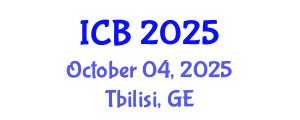 International Conference on Biosensors (ICB) October 04, 2025 - Tbilisi, Georgia