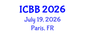 International Conference on Biotechnology and Biochemistry (ICBB) July 19, 2026 - Paris, France