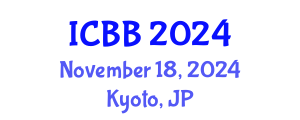 International Conference on Biotechnology and Biodiversity (ICBB) November 18, 2024 - Kyoto, Japan