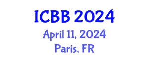 International Conference on Biotechnology and Bioengineering (ICBB) April 11, 2024 - Paris, France