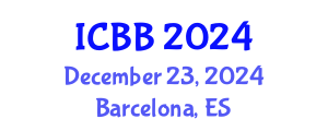 International Conference on Biotechnology and Bioengineering (ICBB) December 23, 2024 - Barcelona, Spain