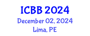 International Conference on Biotechnology and Bioengineering (ICBB) December 02, 2024 - Lima, Peru