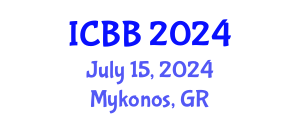 International Conference on Biotechnology and Bioengineering (ICBB) July 15, 2024 - Mykonos, Greece