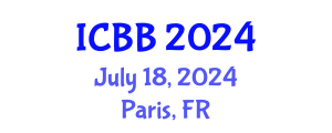 International Conference on Biotechnology and Bioengineering (ICBB) July 18, 2024 - Paris, France