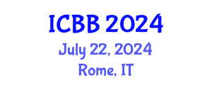 International Conference on Biotechnology and Bioengineering (ICBB) July 22, 2024 - Rome, Italy