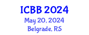 International Conference on Biotechnology and Bioengineering (ICBB) May 20, 2024 - Belgrade, Serbia