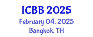 International Conference on Biotechnology and Bioengineering (ICBB) February 04, 2025 - Bangkok, Thailand