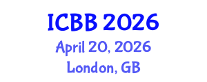 International Conference on Biotechnology and Bioengineering (ICBB) April 20, 2026 - London, United Kingdom