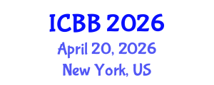International Conference on Biotechnology and Bioengineering (ICBB) April 20, 2026 - New York, United States International Conference on Biotechnology and Bioengineering (ICBB) April 20, 2026 - New York, United States