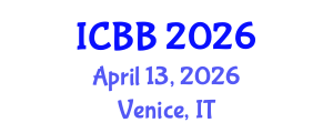 International Conference on Biotechnology and Bioengineering (ICBB) April 13, 2026 - Venice, Italy International Conference on Biotechnology and Bioengineering (ICBB) April 13, 2026 - Venice, Italy