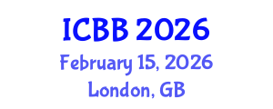 International Conference on Biotechnology and Bioengineering (ICBB) February 15, 2026 - London, United Kingdom