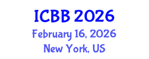 International Conference on Biotechnology and Bioengineering (ICBB) February 16, 2026 - New York, United States International Conference on Biotechnology and Bioengineering (ICBB) February 16, 2026 - New York, United States