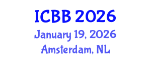 International Conference on Biotechnology and Bioengineering (ICBB) January 19, 2026 - Amsterdam, Netherlands International Conference on Biotechnology and Bioengineering (ICBB) January 19, 2026 - Amsterdam, Netherlands