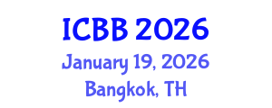 International Conference on Biotechnology and Bioengineering (ICBB) January 19, 2026 - Bangkok, Thailand International Conference on Biotechnology and Bioengineering (ICBB) January 19, 2026 - Bangkok, Thailand