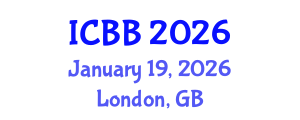 International Conference on Biotechnology and Bioengineering (ICBB) January 19, 2026 - London, United Kingdom
