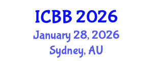 International Conference on Biotechnology and Bioengineering (ICBB) January 28, 2026 - Sydney, Australia