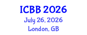 International Conference on Biotechnology and Bioengineering (ICBB) July 26, 2026 - London, United Kingdom