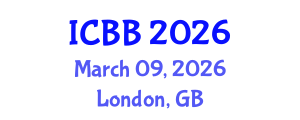 International Conference on Biotechnology and Bioengineering (ICBB) March 09, 2026 - London, United Kingdom