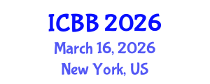International Conference on Biotechnology and Bioengineering (ICBB) March 16, 2026 - New York, United States International Conference on Biotechnology and Bioengineering (ICBB) March 16, 2026 - New York, United States