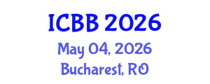 International Conference on Biotechnology and Bioengineering (ICBB) May 04, 2026 - Bucharest, Romania International Conference on Biotechnology and Bioengineering (ICBB) May 04, 2026 - Bucharest, Romania