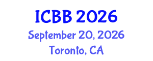 International Conference on Biotechnology and Bioengineering (ICBB) September 20, 2026 - Toronto, Canada International Conference on Biotechnology and Bioengineering (ICBB) September 20, 2026 - Toronto, Canada