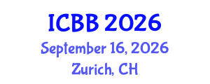 International Conference on Biotechnology and Bioengineering (ICBB) September 16, 2026 - Zurich, Switzerland International Conference on Biotechnology and Bioengineering (ICBB) September 16, 2026 - Zurich, Switzerland