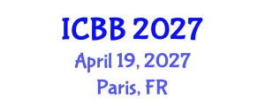 International Conference on Biotechnology and Bioengineering (ICBB) April 19, 2027 - Paris, France International Conference on Biotechnology and Bioengineering (ICBB) April 19, 2027 - Paris, France