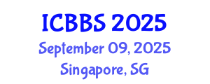 International Conference on Biotechnology and Biological Sciences (ICBBS) September 09, 2025 - Singapore, Singapore
