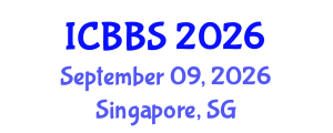 International Conference on Biotechnology and Biological Sciences (ICBBS) September 09, 2026 - Singapore, Singapore