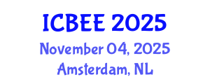 International Conference on Biotechnology and Environment Engineering (ICBEE) November 04, 2025 - Amsterdam, Netherlands