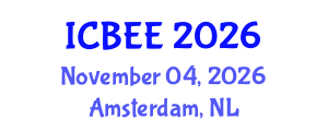 International Conference on Biotechnology and Environment Engineering (ICBEE) November 04, 2026 - Amsterdam, Netherlands