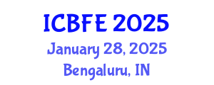 International Conference on Biotechnology and Food Engineering (ICBFE) January 28, 2025 - Bengaluru, India