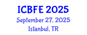 International Conference on Biotechnology and Food Engineering (ICBFE) September 27, 2025 - Istanbul, Turkey