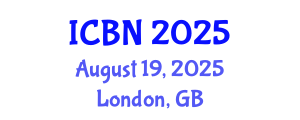 International Conference on Biotechnology and Nanotechnology (ICBN) August 19, 2025 - London, United Kingdom